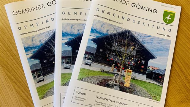 Gemeindezeitung Göming 06/2022