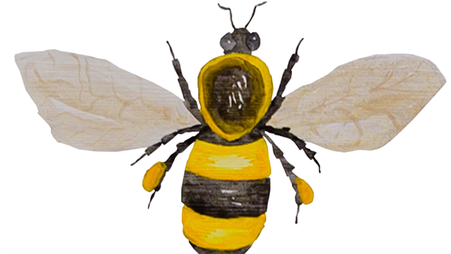 Gelbe Bienengruppe