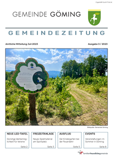 Gemeindezeitung Göming 03-2023