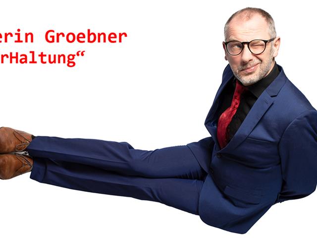 Kabarettist Severin Groebner mit seinem neuen Kabarettprogramm ÜberHaltung