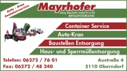 Logo Mayrhofer